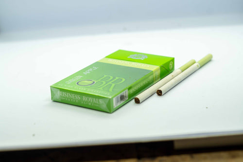 Business Royal Green Apple Cigarettes Full Packet