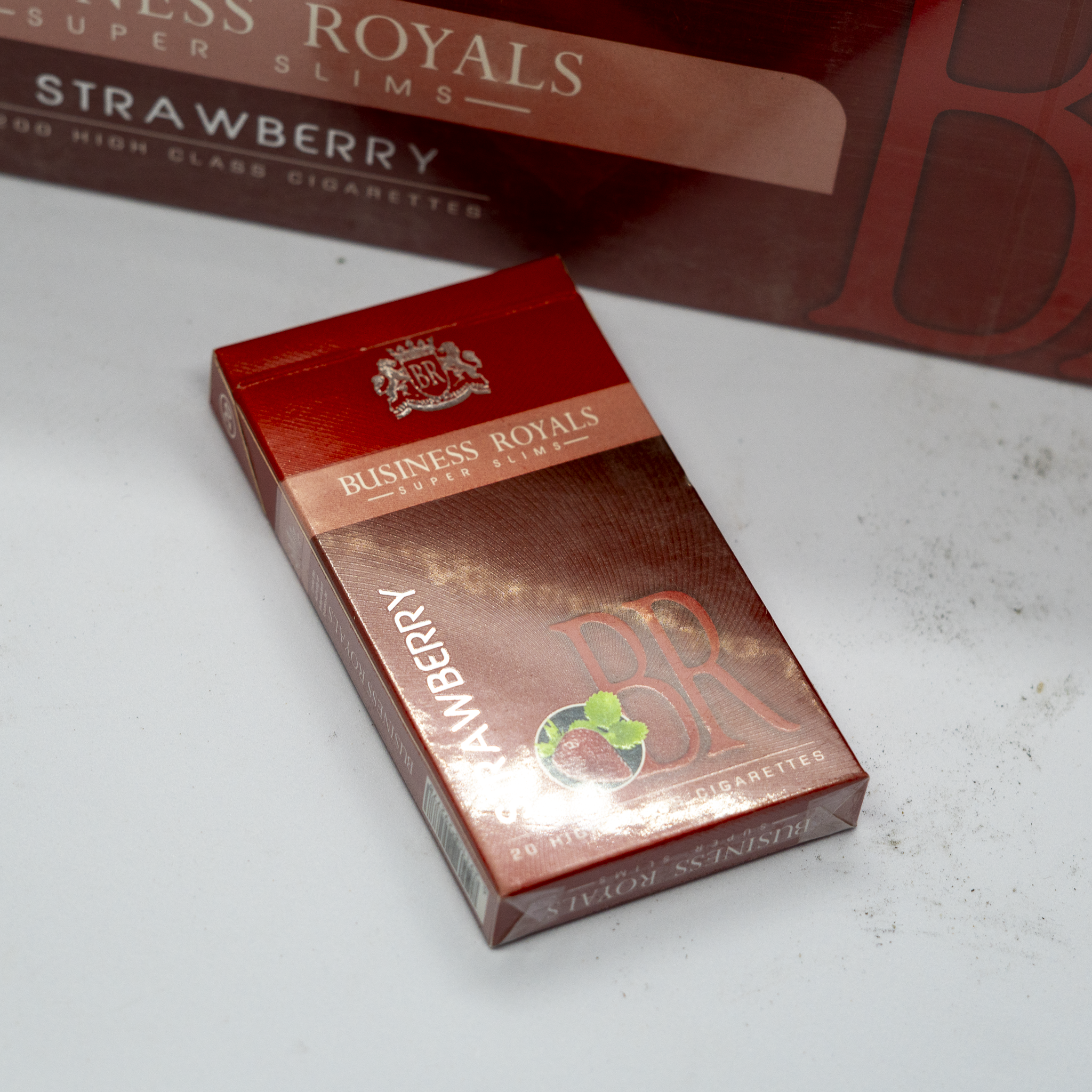 Business Royal Cigarettes strawberry Full Box