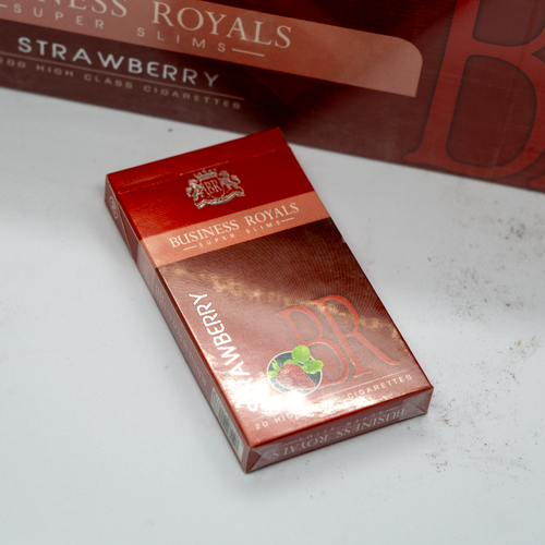 Business Royal Strawberry Cigarettes Full Packet