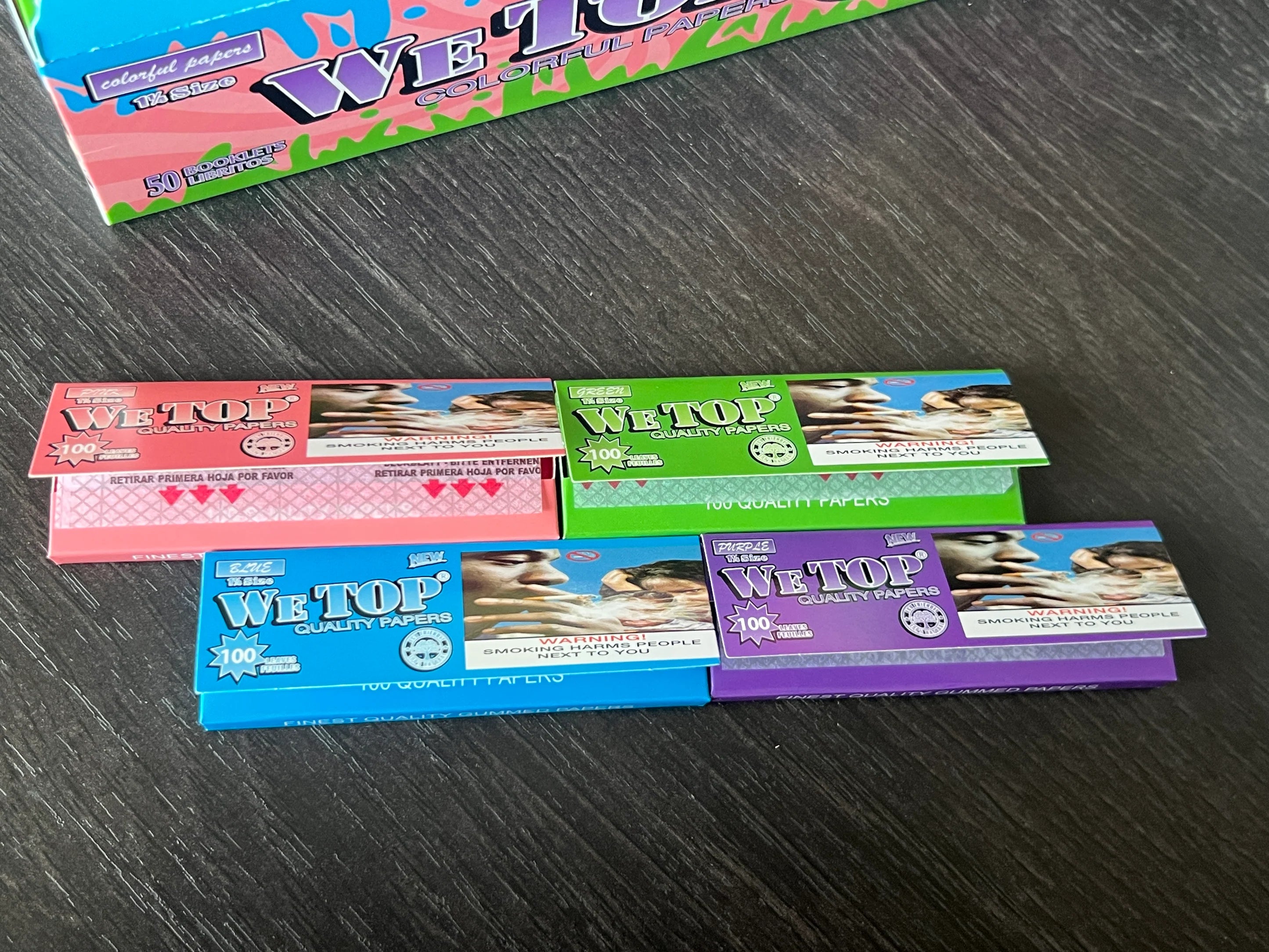 We Top Rolling Papers Color